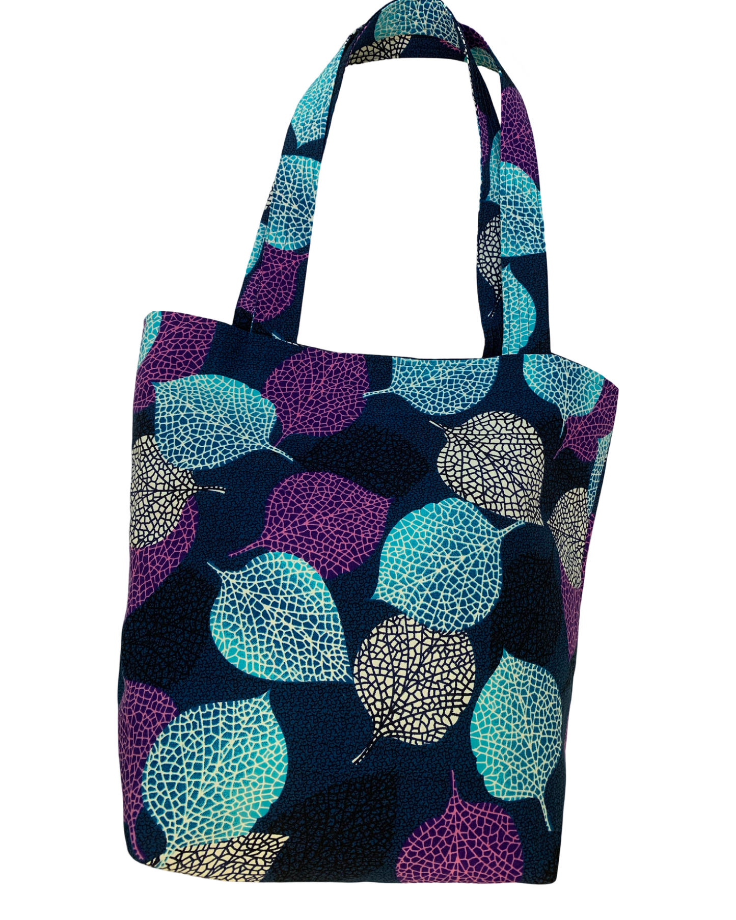 Ankara Foliage Tote Bag