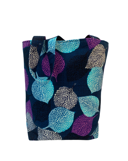 Ankara Foliage Tote Bag