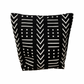 Mud Cloth Print Tote Bag