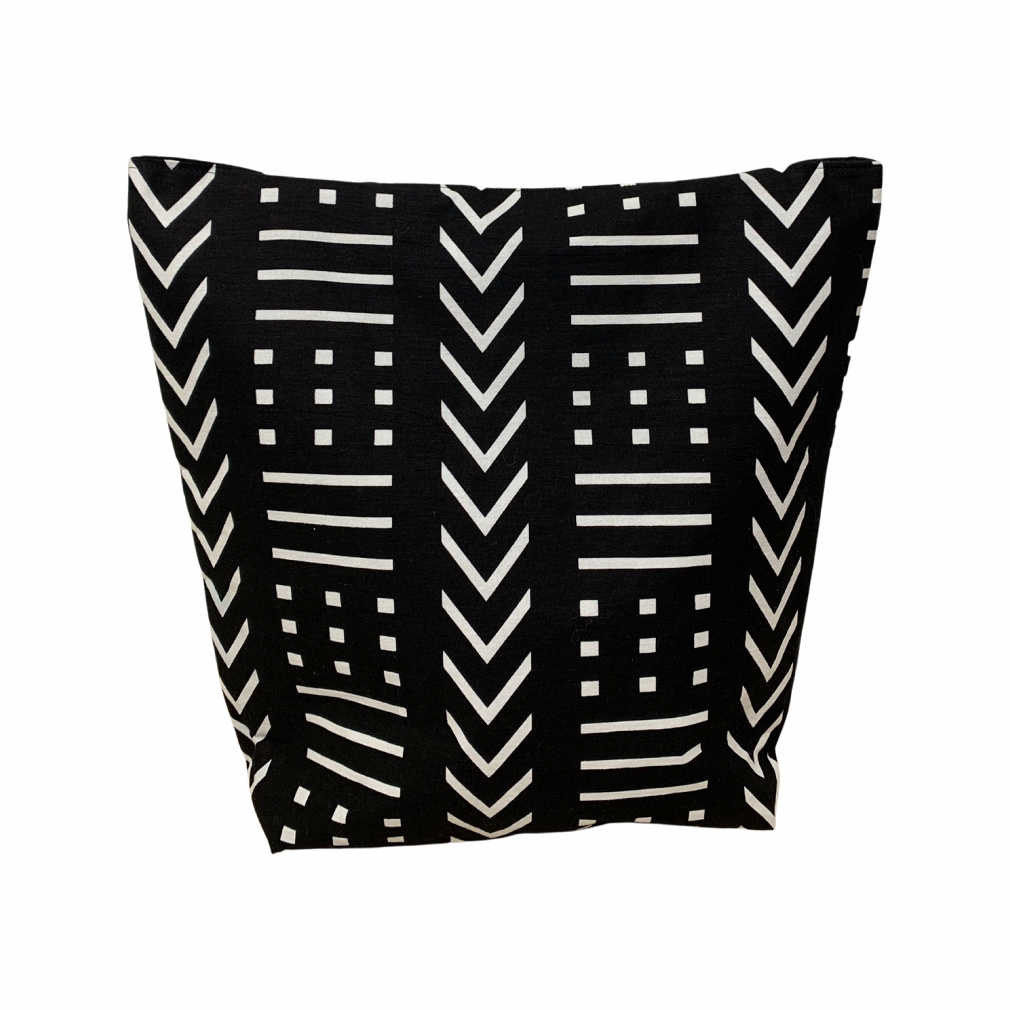 Mud Cloth Print Tote Bag